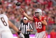 Ohio State Buckeyes quarterback Will Howard - Source: Imagn